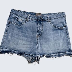 Falls Creek Women's Blue Denim Shorts